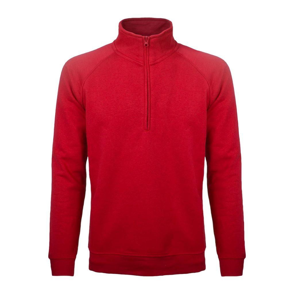 Donna Felpa Sunday con logo e mezza zip | Donna Saldi