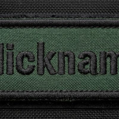 Patch Ricamate con Scritta – Pacchetto