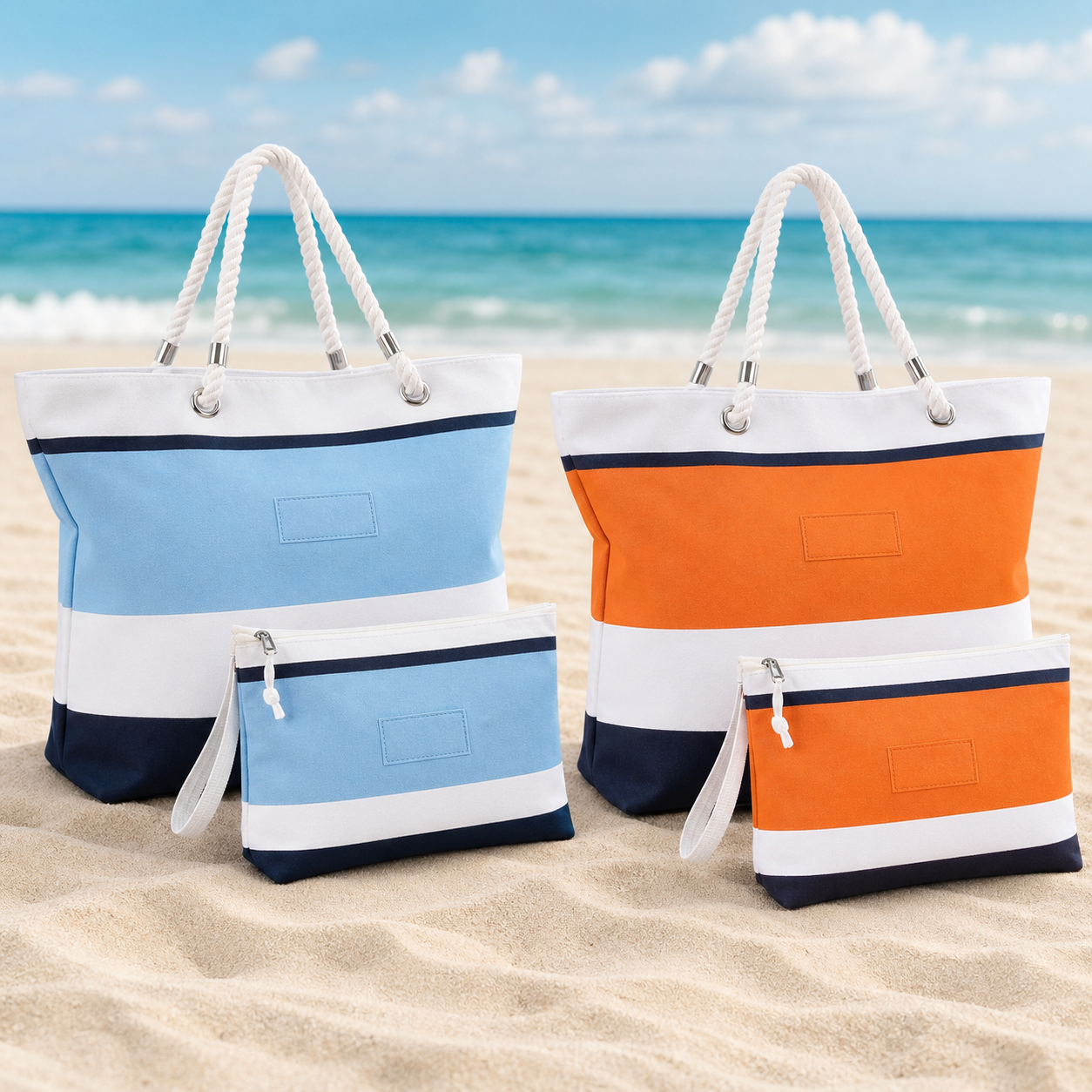 Linea Corallo Aqua Prestige con borsa e pochette personalizzate