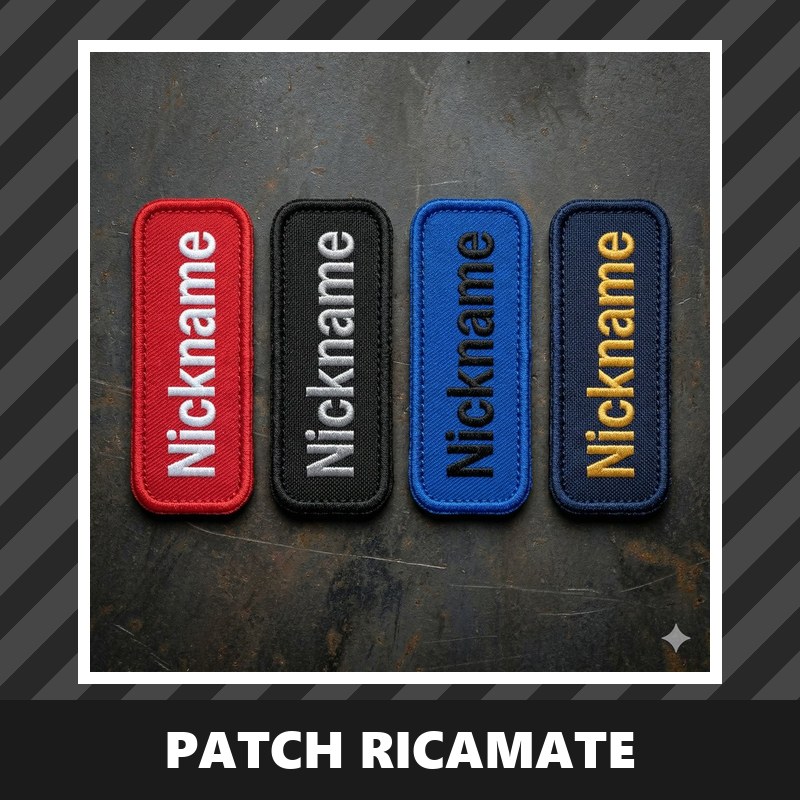 Patch Ricamate personalizzati con ricamo