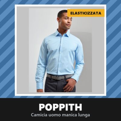 Camicia Poppith Uomo Manica Lunga