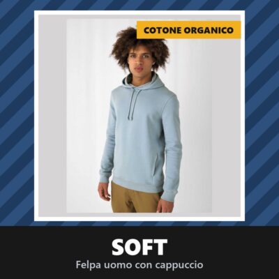 Felpa Uomo con Cappuccio SOFT