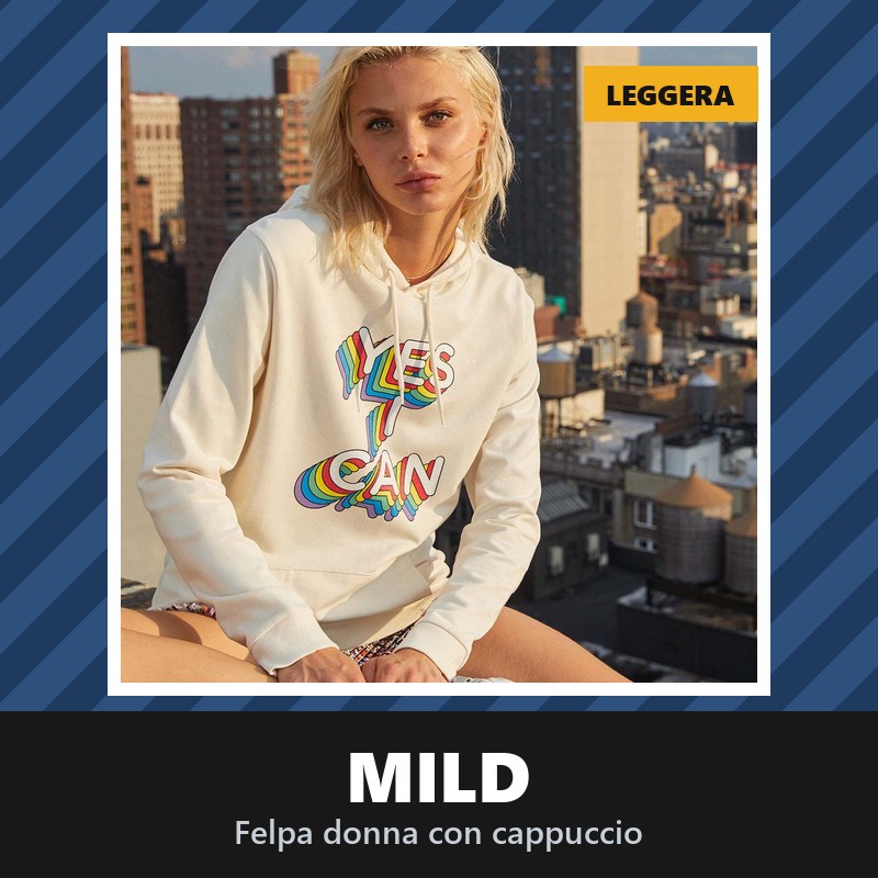 Felpa con Cappuccio Mild