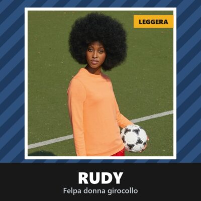 Felpa Donna Girocollo Rudy
