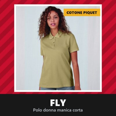Polo Donna Personalizzata con Ricamo – Fly