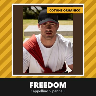 Cappellino Freedom in cotone organico