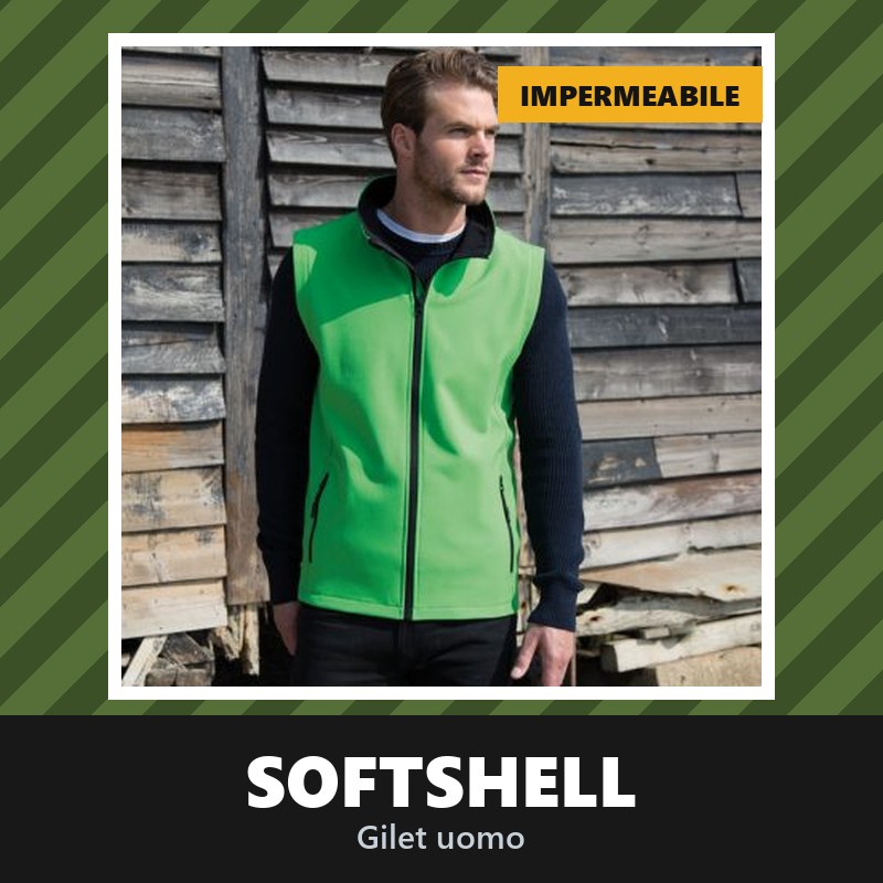 Gilet Soft-Shell Uomo