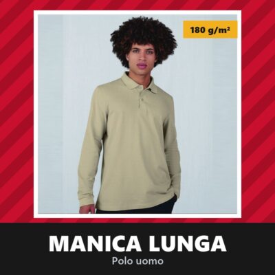 Polo Uomo a Manica Lunga