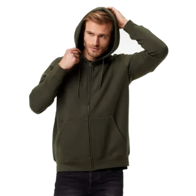 Felpa Zip e Cappuccio Granchio