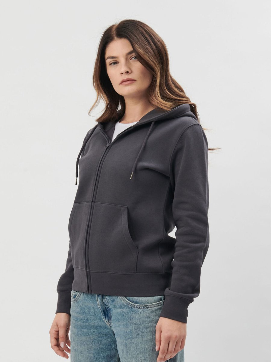 Felpa Donna Zip e Cappuccio Medusa - immagine 2